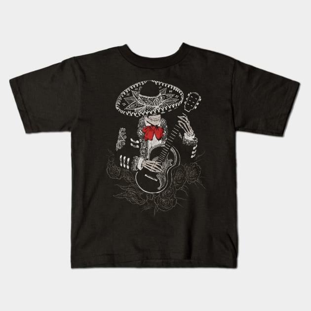 La Cucaracha Kids T-Shirt by Moutchy